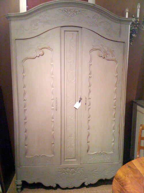 wonderful antique Nantaise style armoir